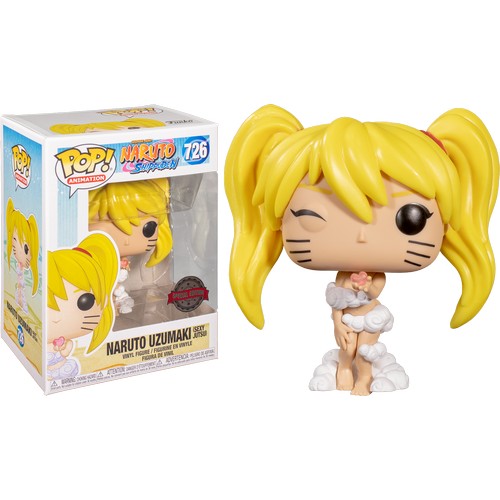 Funko Pop! Naruto Shippuden Naruto Uzumaki (Sexy Jutsu) Vinyl Figure -  BoxLunch Exclusive