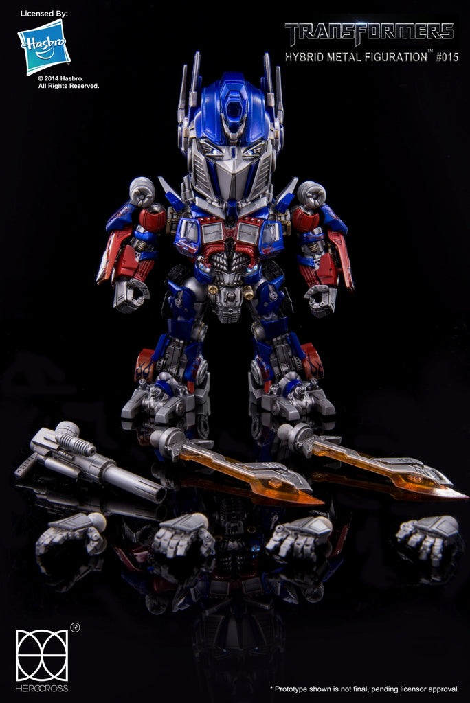 TRANSFORMERS - Optimus Prime Hybrid Metal Figuration HERO CROSS #015 #021