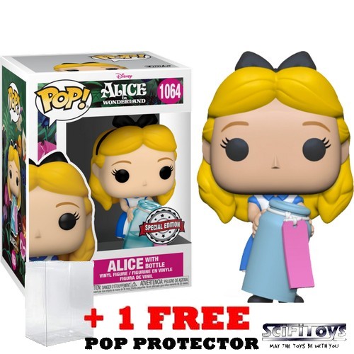 Disney 70th Alice in Wonderland with Bottle 1064 Pop Vinyl Funko