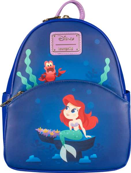 10 The Little Mermaid Under The Sea Backpack Bag Loungefly Exclusive www.scifi toys