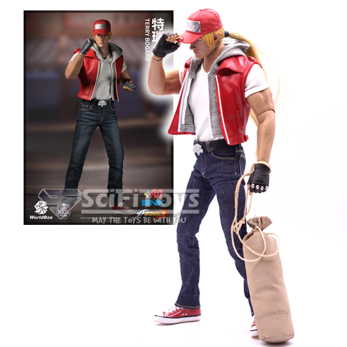 1/6 SNK King Of Fighters Terry Bogard Game Figure Worldbox KOF009